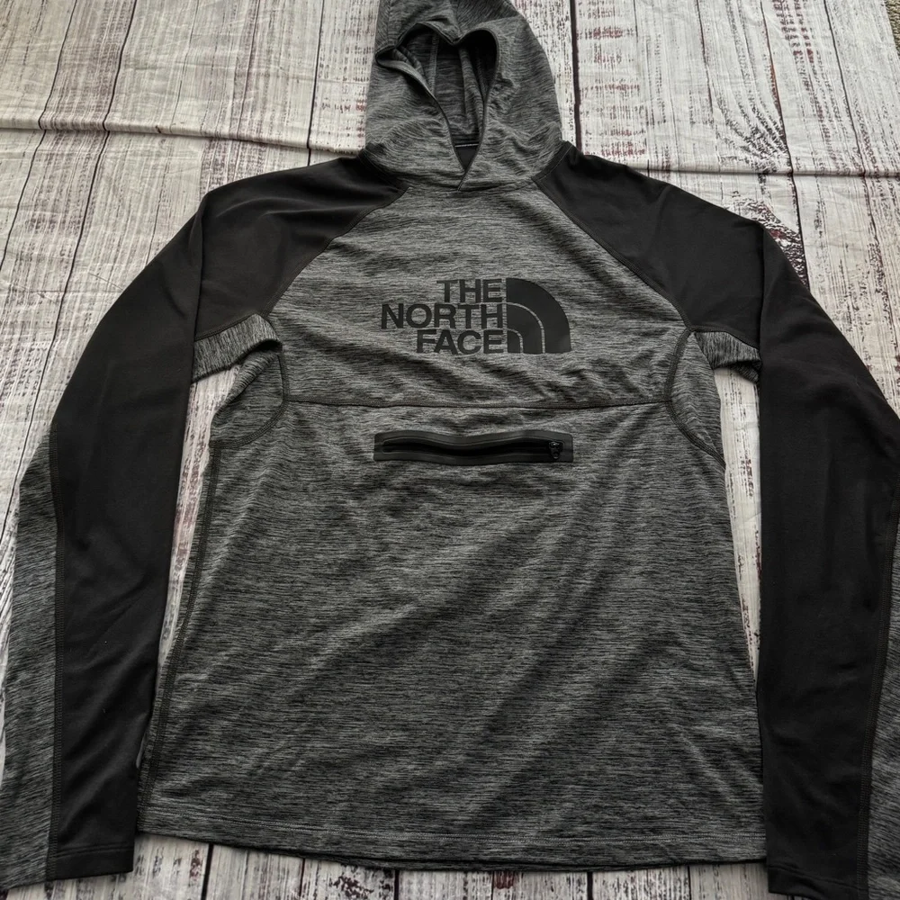 The North Face Varuna Pull-On Hoodie Men's Small Gray Black NWOT